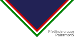 Pfadfinder-Halstuch (engl.: scout neckerchief /neckie, ital.: fazzolettone/fazzoletto scout, schwed.: Scouternas halsduk):  Palermo15 