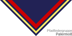 Pfadfinder-Halstuch (engl.: scout neckerchief /neckie, ital.: fazzolettone/fazzoletto scout, schwed.: Scouternas halsduk):  Palermo8 