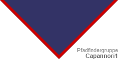 Pfadfinder-Halstuch (engl.: scout neckerchief /neckie, ital.: fazzolettone/fazzoletto scout, schwed.: Scouternas halsduk):  Capannori1 