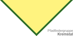Pfadfinder-Halstuch (engl.: scout neckerchief /neckie, ital.: fazzolettone/fazzoletto scout, schwed.: Scouternas halsduk):  Kremstal 