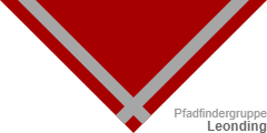 Pfadfinder-Halstuch (engl.: scout neckerchief /neckie, ital.: fazzolettone/fazzoletto scout, schwed.: Scouternas halsduk):  Leonding 