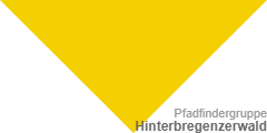 Pfadfinder-Halstuch (engl.: scout neckerchief /neckie, ital.: fazzolettone/fazzoletto scout, schwed.: Scouternas halsduk):  Hinterbregenzerwald 